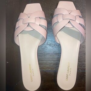 SOLD ON EBAY- Saint Laurent YSL Size 41.5EU 11.5US Nu Pieds Slides, Never Worn